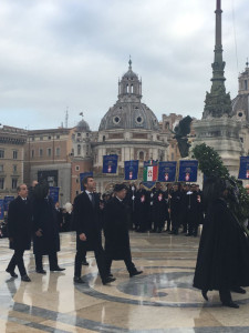 Delegazione calabrese delle Guardie d'Onore alle Reali Tombe del Pantheon (1)
