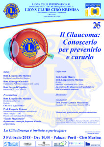locandina glaucoma