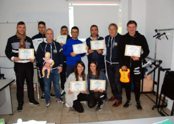 Otto nuovi operatori di Primo Soccorso BLSD con l’utilizzo del defibrillatore formati a Cirò Marina