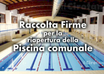 Salviamo la Piscina comunale di Cirò Marina: Stasera e Domani raccolta firme di cittadini e genitori