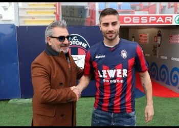 Crotone Calcio: Presentato il neo acquisto Marco Capuano
