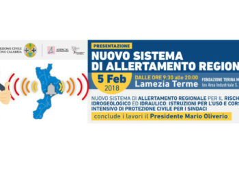 Il 5 febbraio, Presentazione del nuovo sistema di Allerta Meteo regionale