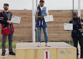 Lello Astorino primo posto alla “Gara di Tiro a volo” disciplina skeet olimpica a Crucoli