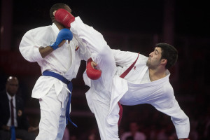 Azerbaijan France Male team kumite