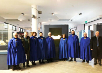 L’Anioc accolti dal direttore del Museo di Capo Capo Colonna