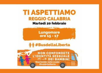 Parte domani 20 febbraio, da Reggio Calabria il nuovo tour del Bus della Libertà