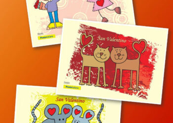 Poste per San Valentino: cartoline filateliche speciali con un messaggio d’amore