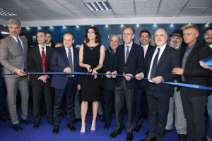 Sanremo 2018 Michele Affidato inaugura Casa Sanremo con Elisa Isoardi e le autorità sanremesi (2)