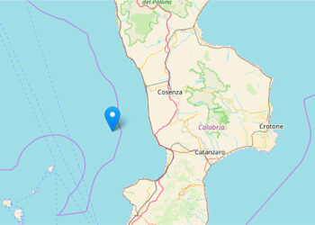 Terremoto: scossa di magnitudo 3.1 nel Mar Tirreno al largo di Amantea, nessun danno