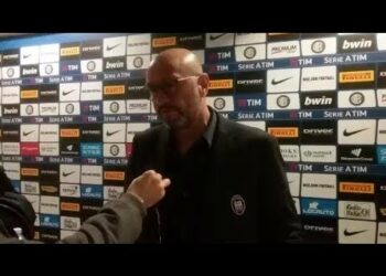 Inter-Crotone 1-1, mister Zenga e Barberis nel post gara