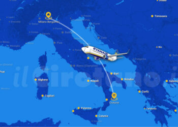Al via le prenotazioni con Ryanair, si vola dall’Aeroporto di Crotone verso Milano dal 1° giugno 2018
