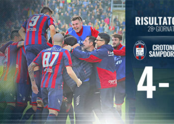 Calcio, Seria A: Crotone vs Sampdoria 4-1