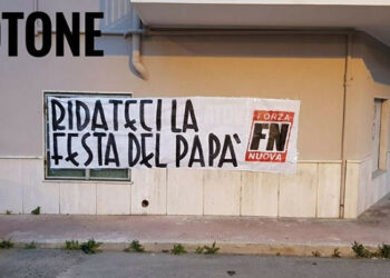 Forza Nuova in tutta Italia: Ridateci la festa del Papà!