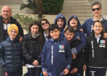 Giada Maiorano dei NuotatoriKrotonesi ai campionati nazionali di fondo di Riccione