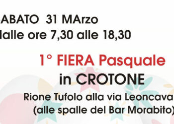 I^ Fiera di Pasqua a Crotone nel rione Tufolo