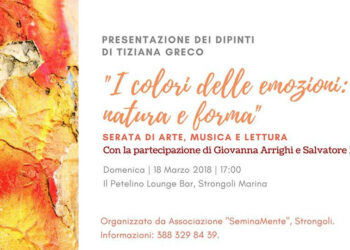 I colori delle emozioni: natura e forma, mostra pittorica di Tiziana Greco a Strongoli Marina