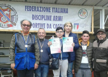 L’Asd “Campo da Tiro Rosa Renda” conquista 3 ori, 3 argenti e 1 bronzo alla Finale Regionale Tiro di Campagna