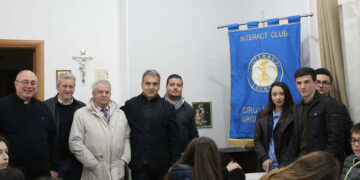 L’Interact Club Cirò Marina “Apollo Aleo” dona una Stufa a pellet all’Oratorio della Chiesa di Torre Melissa