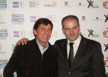 Il Pitagora d’Argento di Michele Affidato a Gianni Morandi