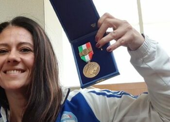 Medaglia di Bronzo al Valore Atletico per Giusy Versace