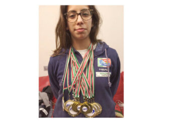 Tornado Ilaria Fonte, 12 ori, due record regionali e qualificazione ai campionati nazionali