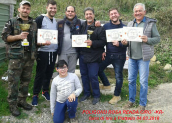 Vincenzo Crapisto vince la Gara di tiro a piattello al poligono Rosa Renda di Cirò