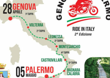 Bagnara si aggiudica la tappa del Tour motociclistico nazionale Genova-Palermo