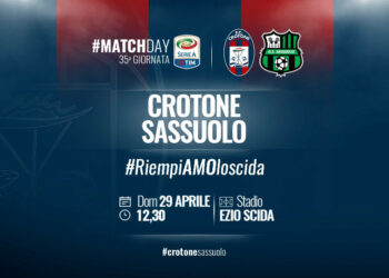 Biglietti a “10euro” e “entri Gratis insieme all’abbonato” per l’ncontro di Calcio di Serie A Crotone-Sassuolo