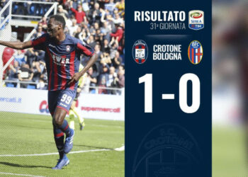 Calcio, Seria A: Crotone vs Bologna 1-0