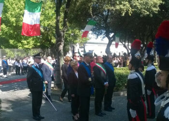 Crotone: La cerimonia per il 73° anniversario della Liberazione