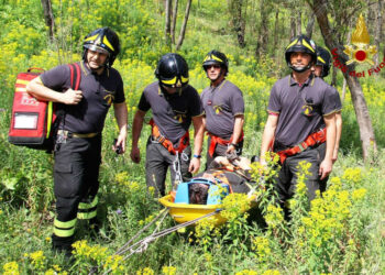 Esercitazione SAF e TPSS Vigili del Fuoco Crotone