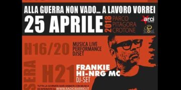 L’Arci Crotone e il Consorzio Jobel presentano il 25 aprile a Crotone