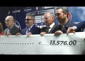 Crotone: Consegnato il ricavato per il campetto di San Domenico