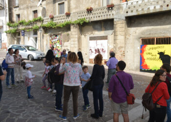 50 invasori digitali a Umbriatico, il 29 aprile scorso hanno visitato l’antico borgo di Bristacia