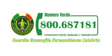 Attivato il “Numero verde” ambiente e animali di FareAmbiente Calabria