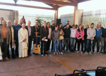 Cerimonia Religiosa di presentazione al pubblico della Madonna “Nostra Signora d’Africa” nel Piazzale della Questura di Crotone
