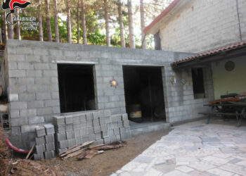 Cotronei: Sequestrato fabbricato abusivo in costruzione, deferita proprietaria