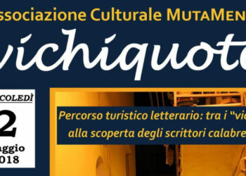 Oggi, 2 maggio MutaMenti presenta Vichiquote: il percorso letterario nel centro storico di Crotone