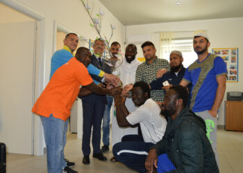 Donato l’Albero della pace in favore della comunità musulmana del Regional Hub Sant’Anna