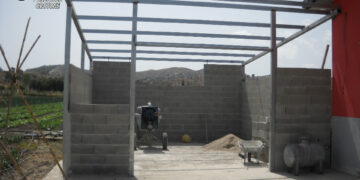 Roccabernarda: sequestrato fabbricato abusivo in costruzione