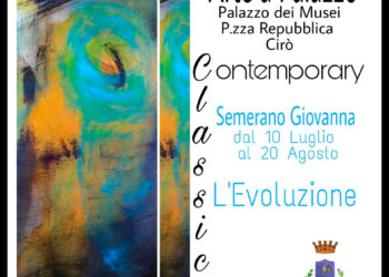 Arte a Palazzo: “L’Evoluzione” la mostra dell’artista Giovanna Semerano nel Palazzo dei Musei di Cirò fino al 20 agosto