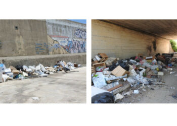 Cirò Marina, discarica a cielo aperto nel Porto e sotto il cavalcavia: cumuli di rifiuti di ogni tipo