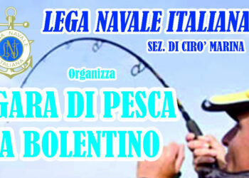 Domenica 29 luglio si svolgerà la “Gara di Pesca” organizzata dalla Lega Navale Italiana di Cirò Marina