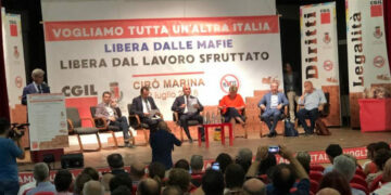 Cgil Cirò Marina, Calabria e Nazionale, presente con i suoi massimi vertici contro la presenza mafiosa