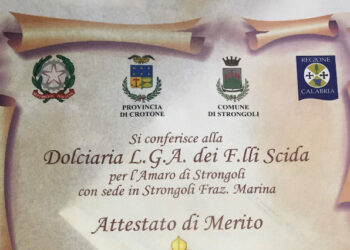 Riconoscimento all’Amaro di Strongoli dal commissario straordinario del Comune