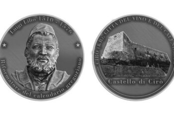 Coniata la moneta di Lilio “Ghislo”, presentata nella notte delle stelle cadenti a Cirò