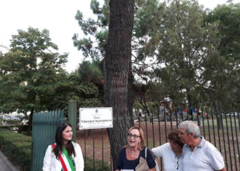 Crotone: oggi si è tenuta la Cerimonia di intitolazione del parco “Vincenzo Scaramuzza”