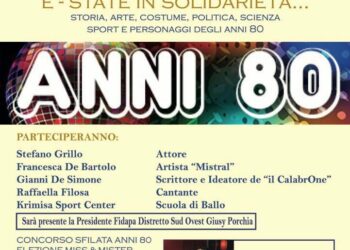 E-state in Solidarietà “Anni 80” con la Fidapa di Cirò Marina