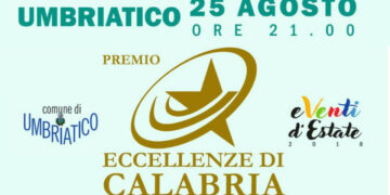 Il “Premio Eccellenze di Calabria” sabato 25 agosto a Umbriatico