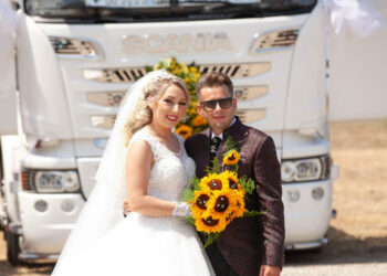 Il matrimonio dell’anno a Cirò Marina: Gennaro e Teresa si sposano in TIR